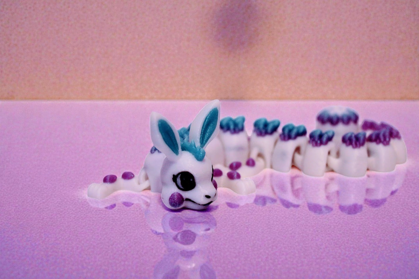 Articulated Easter Bunny Dragon without Wings