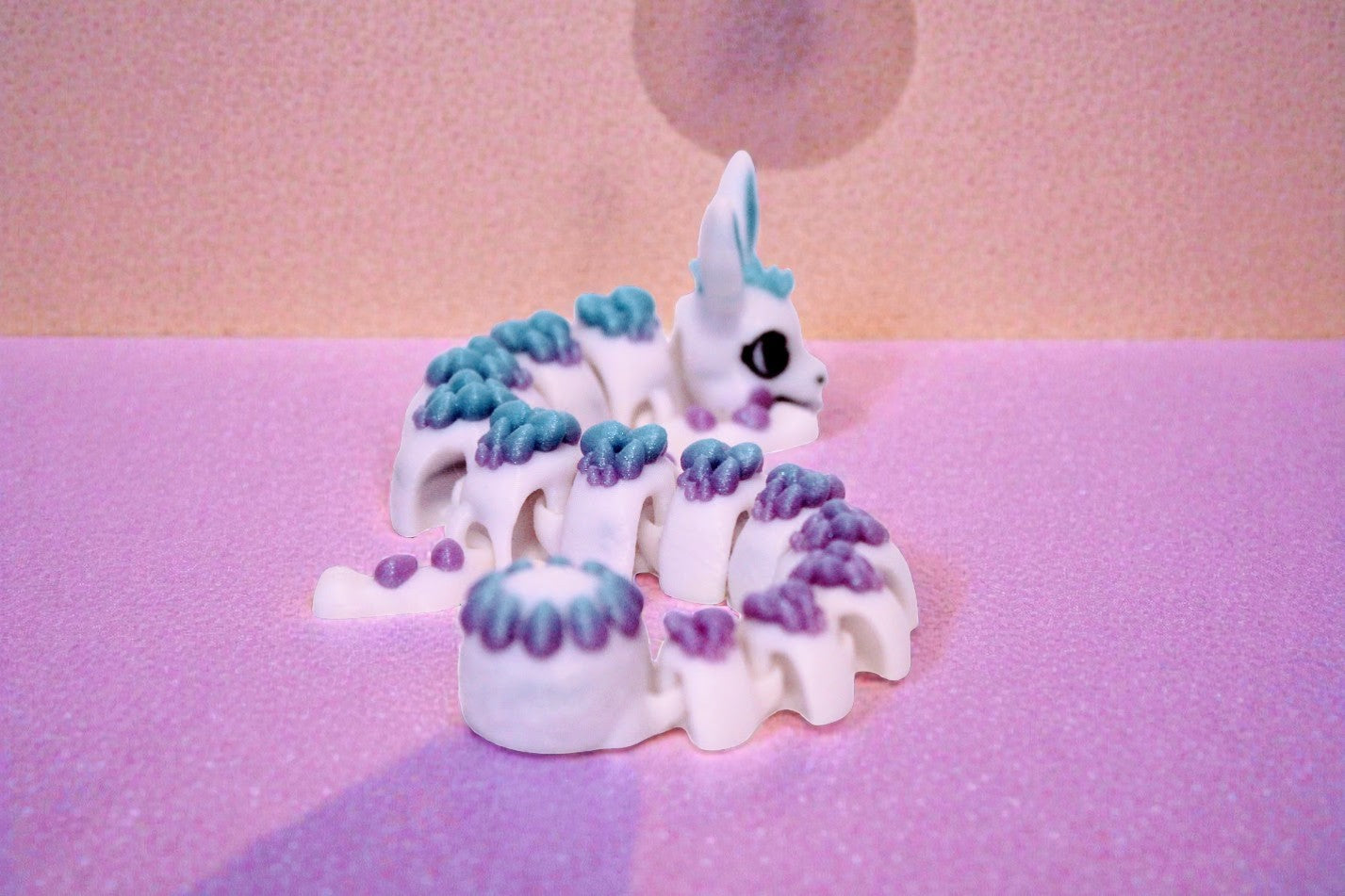 Articulated Easter Bunny Dragon without Wings