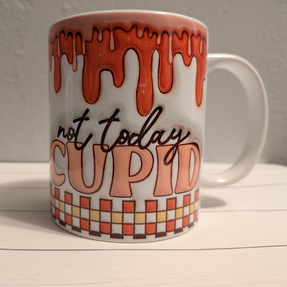 Not Today Cupid | 11 oz. mug | I Can Buy Myself Flowers Collection