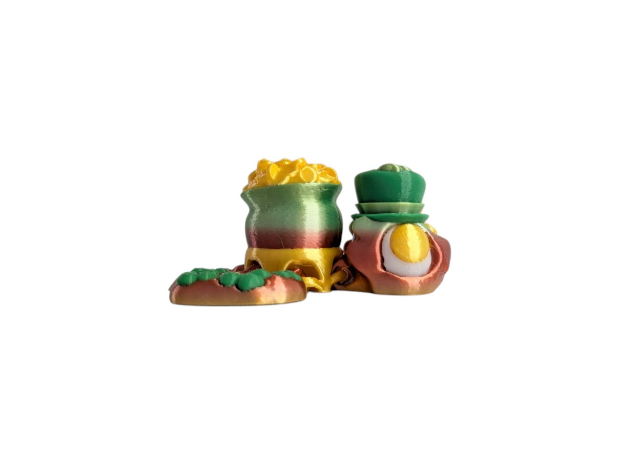 Lucky Clover Pot Turtle