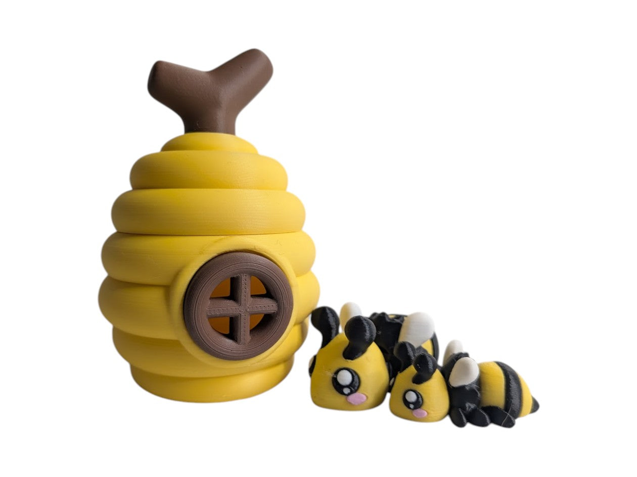 Cute Articulated Flexi Honey Bee