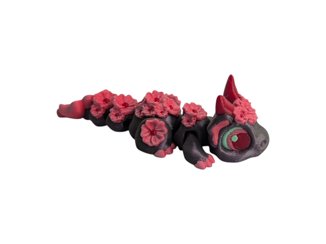 Articulated Cherry Blossom Dragon