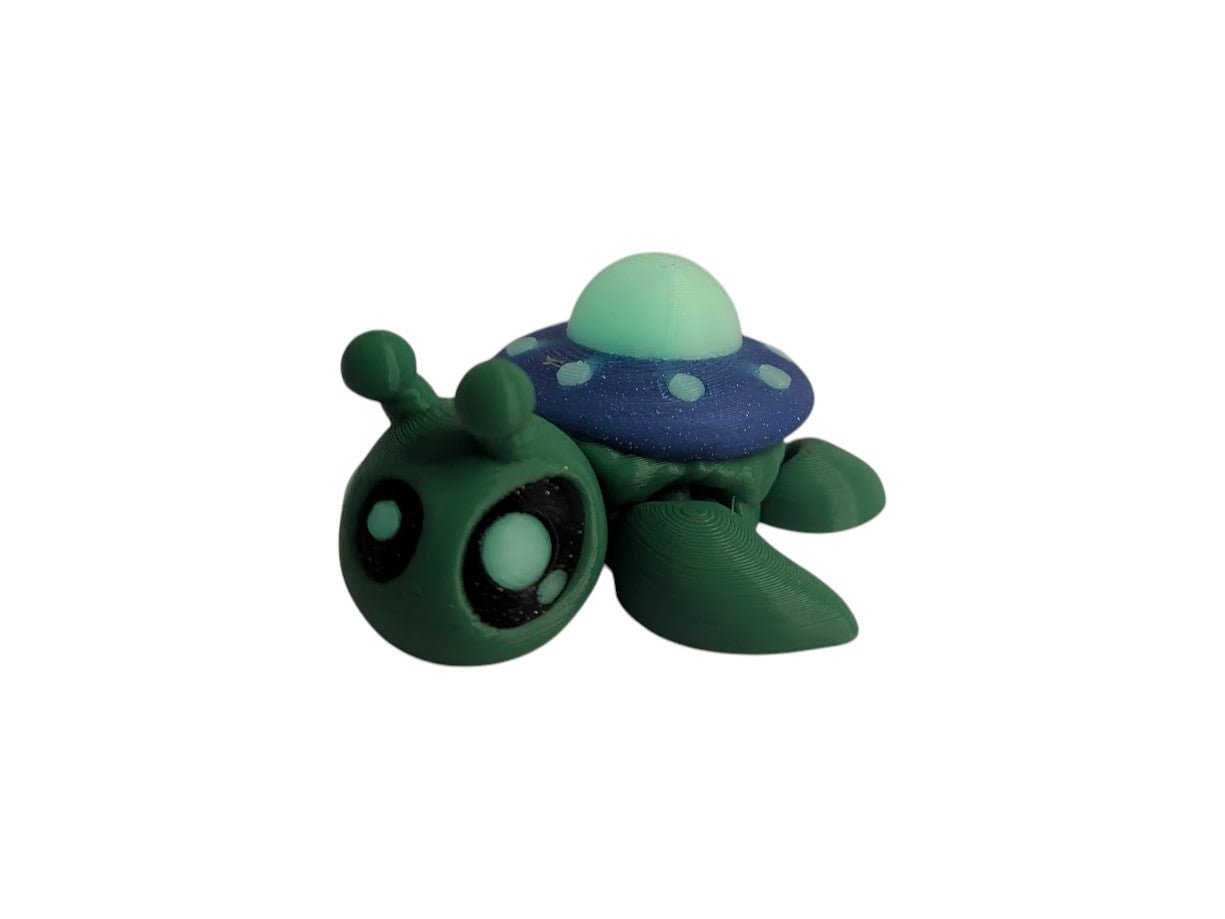Cosmic Glow Alien Turtle