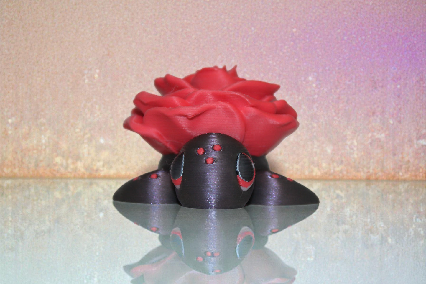 Poppy Flower Remembrance Turtle