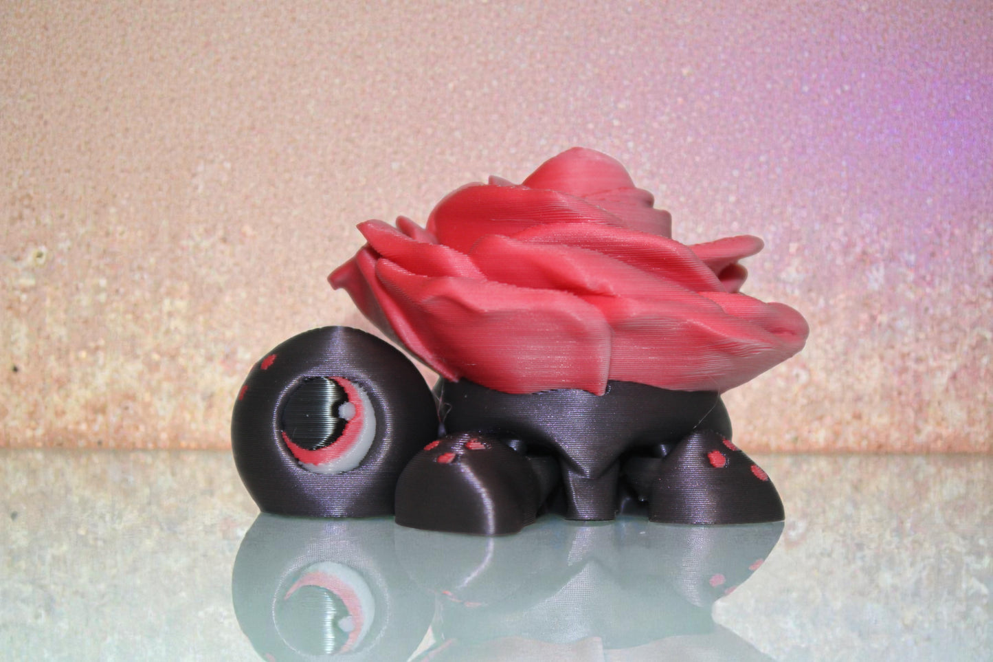 Poppy Flower Remembrance Turtle